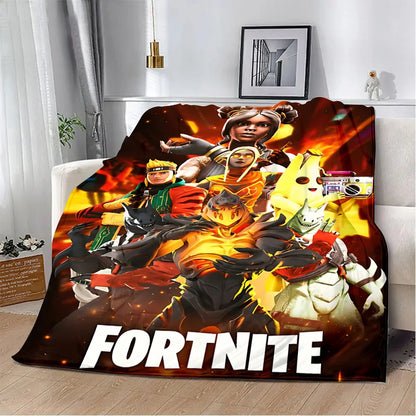 Fortnite Blanket – Plush Gaming Throw for Couch, Bed or Travel