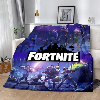 Fortnite Blanket – Plush Gaming Throw for Couch, Bed or Travel