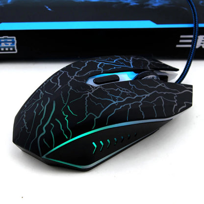 RGB USB Wired Gaming Mouse – 1600 DPI Optical Ergonomic Mouse for PC, MacBook & Desktop Use