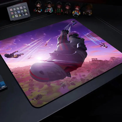 Gaming Mousepad – FORTNITES Design, Extended Desk Mat for PC, Laptop & Keyboard, Anime Gamer Accessory