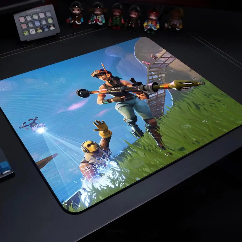 Gaming Mousepad – FORTNITES Design, Extended Desk Mat for PC, Laptop & Keyboard, Anime Gamer Accessory