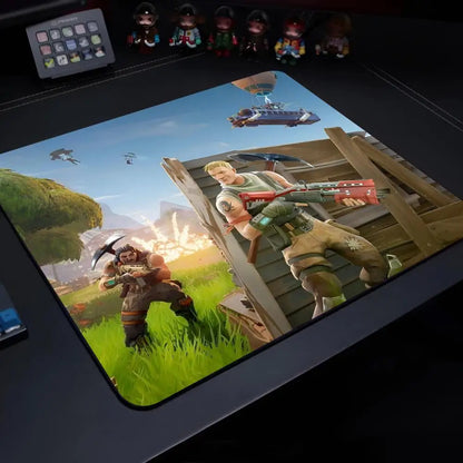 Gaming Mousepad – FORTNITES Design, Extended Desk Mat for PC, Laptop & Keyboard, Anime Gamer Accessory