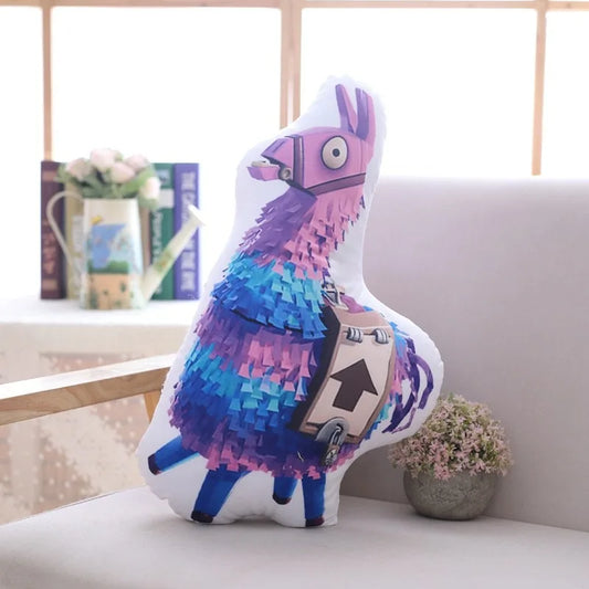 Fortnite Game Pillow – Cartoon Sofa Cushion & Quilt Combo, Plush Toy for Kids, Cosplay & Gifts