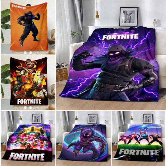 Fortnite Blanket – Plush Gaming Throw for Couch, Bed or Travel