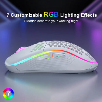 Draadloze Gaming Muis met RGB-verlichting