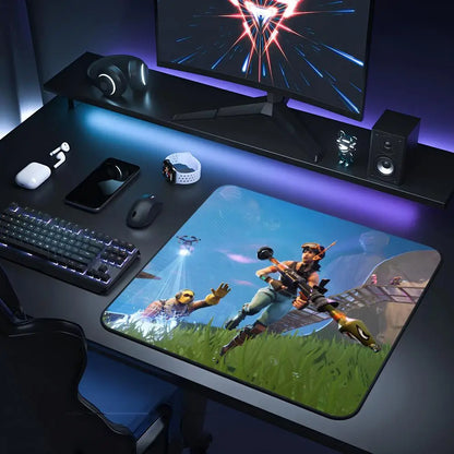 Gaming Mousepad – FORTNITES Design, Extended Desk Mat for PC, Laptop & Keyboard, Anime Gamer Accessory