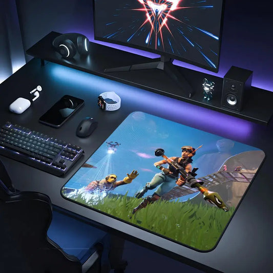 Gaming Mousepad – FORTNITES Design, Extended Desk Mat for PC, Laptop & Keyboard, Anime Gamer Accessory